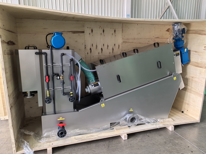 20260319SludgeDewateringScrewPress