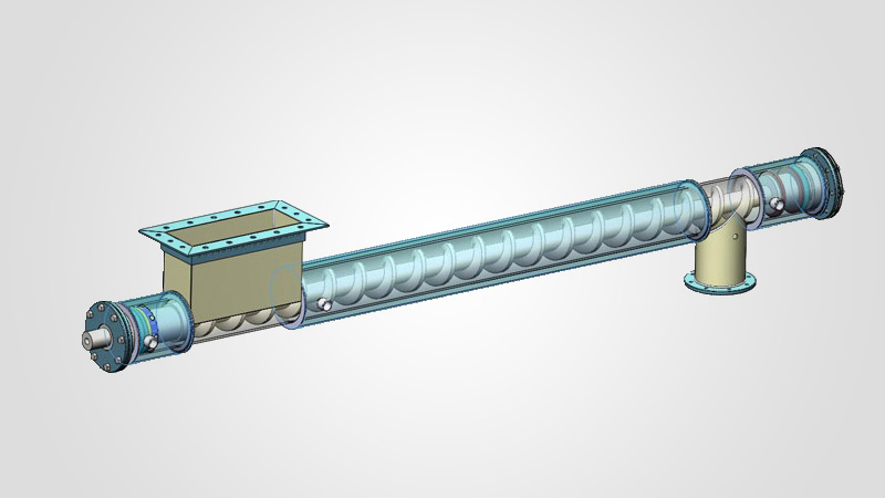 20190917Tube Type Screw Conveyor 2